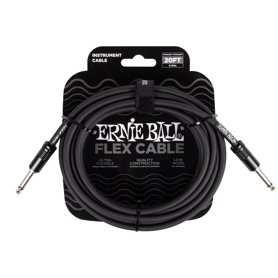 Ernie Ball 6435 Flex Cable Black 6m