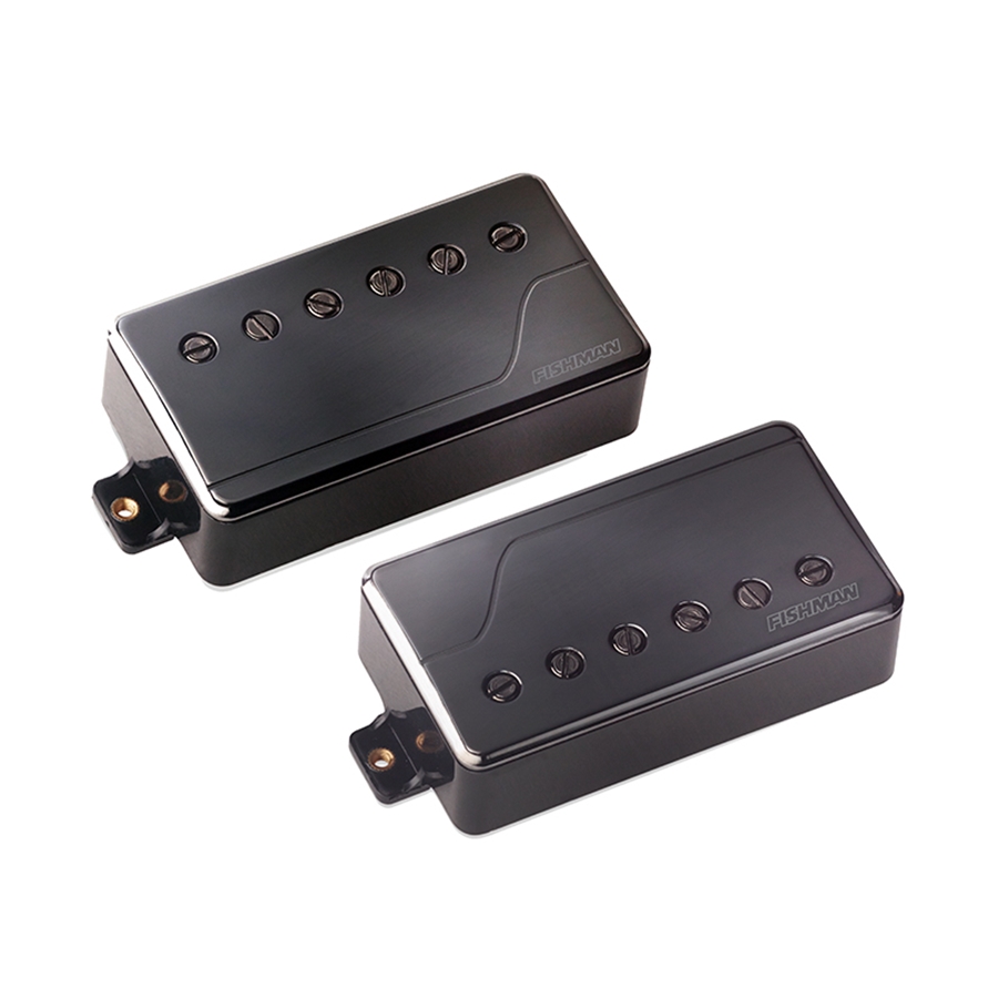 FISHMAN FLUENCE CLASSIC HUMBUCKER SET/2 BLACK NICKEL (PRF-CHB-SB2)