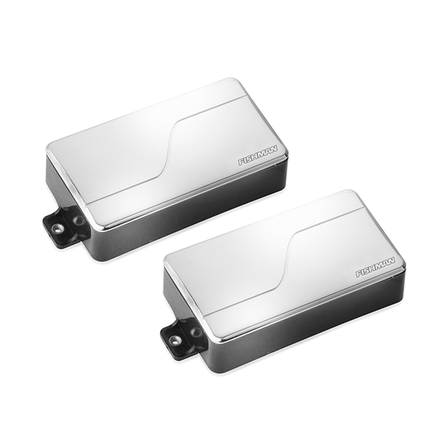 FISHMAN FLUENCE MODERN HUMBUCKER SET/2 6 CORDE NICKEL (PRF-MHB-SN2)