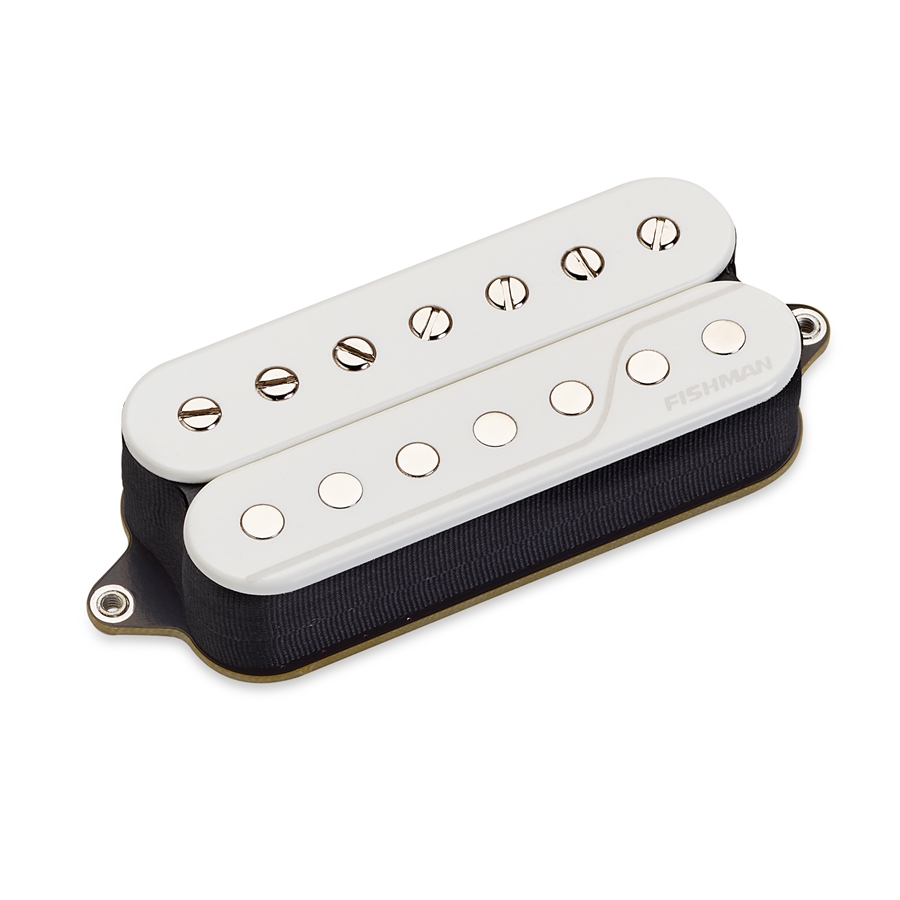 FISHMAN FLUENCE OPEN CORE CLASSIC HUMBUCKER BRIDGE 7 CORDE WHITE