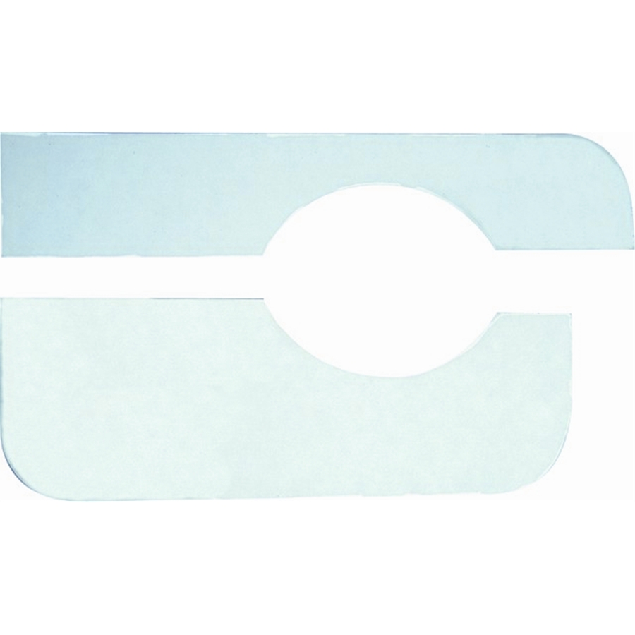 HERCO HE203 PROTEZIONE ADESIVA IN PLASTICA TRASPARENTE