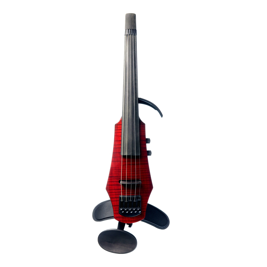 NS DESIGN WAV5 ELECTRIC VIOLIN 5 TRANSPARENT RED
