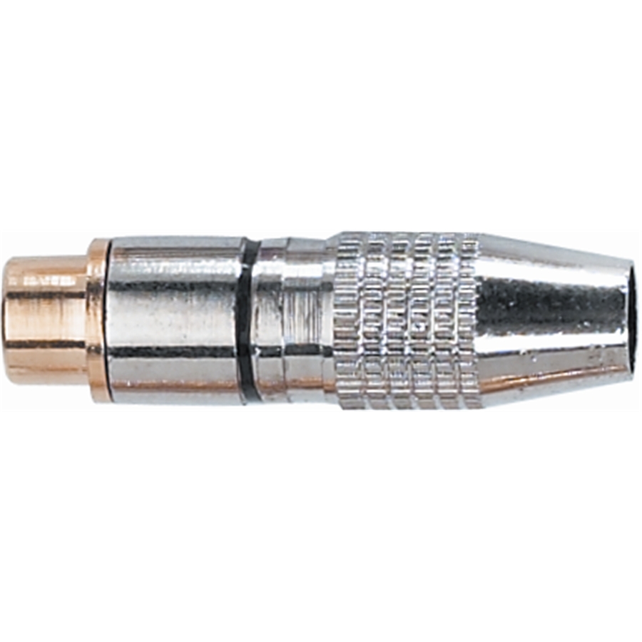 QUIK LOK F/234 BK RCA FEMMINA IN METALLO NICHELATO