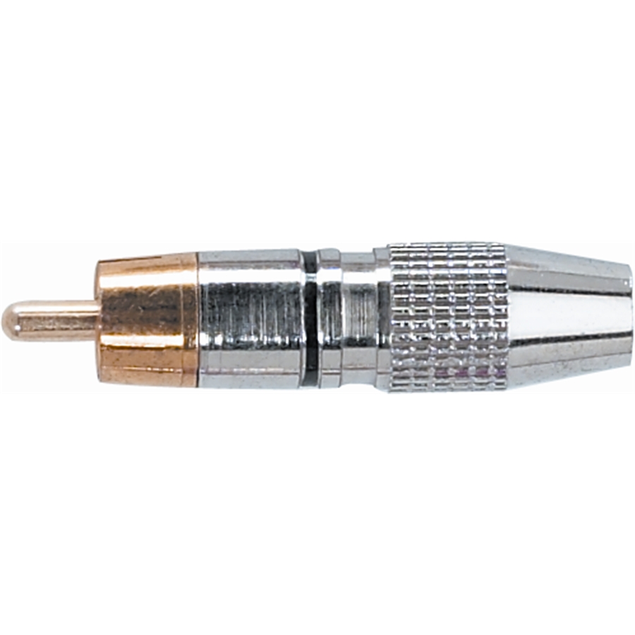 QUIK LOK G/251 BK RCA MASCHIO IN METALLO NICHELATO QUIK LOK G/251 BK RCA MASCHIO IN METALLO NICHELATO