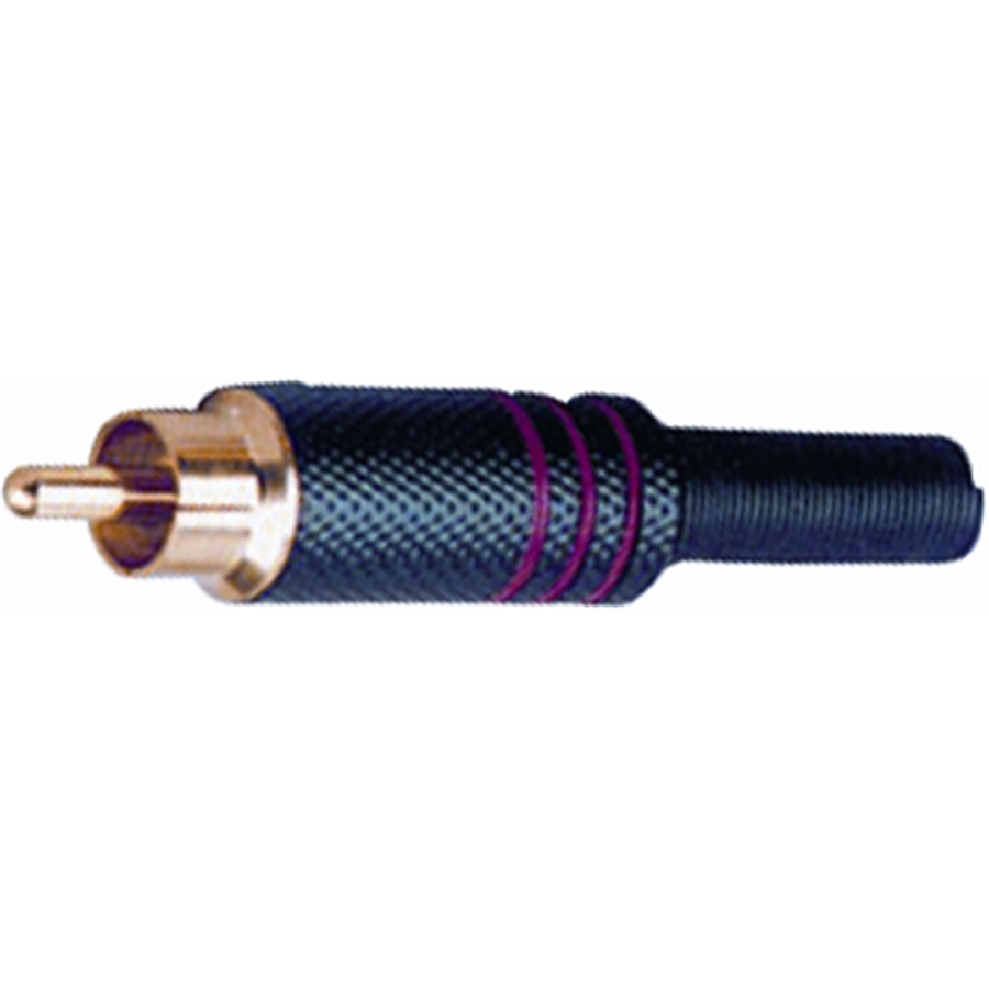 QUIK LOK G/254 BK-RE RCA IN METALLO NERO QUIK LOK G/254 BK-RE RCA IN METALLO NERO