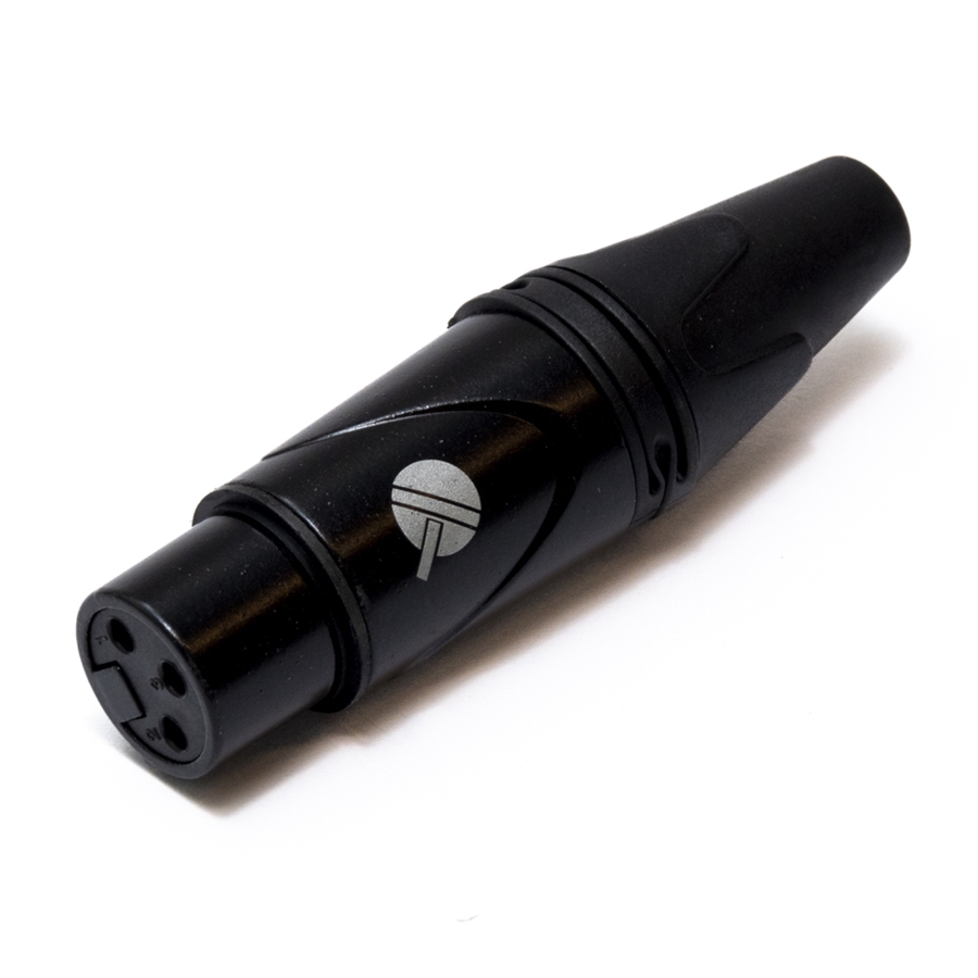 QUIK LOK G/510 XLR FEMMINA BLACK QUIK LOK G/510 XLR FEMMINA BLACK