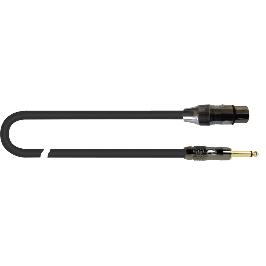 QUIK LOK ITST/FJM-1 CAVO CANNON XLR FEMMINA / JACK 6.3 TS MONO 1 MT QUIK LOK ITST/FJM-1 CAVO CANNON XLR FEMMINA / JACK 6.3 TS MONO 1 MT