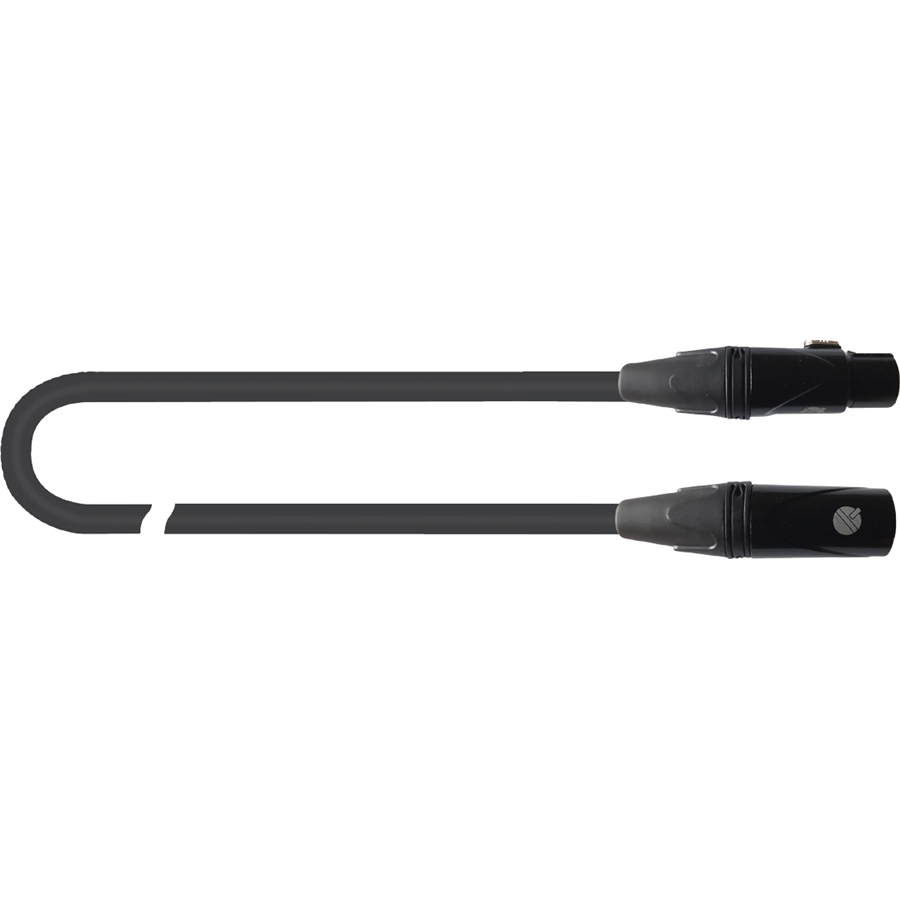 QUIK LOK ITST/MF-0,5 B CAVO CANNON XLR MASCHIO / CANNON XLR FEMMINA 0,5 MT QUIK LOK ITST/MF-0,5 B CAVO CANNON XLR MASCHIO / CANNON XLR FEMMINA 0,5 MT