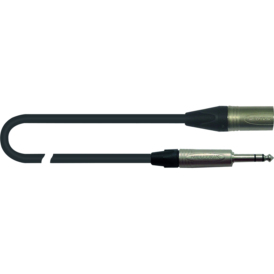 QUIK LOK ITTOP/MJS-3 CAVO CANNON XLR MASCHIO / JACK 6.3 TRS STEREO 3 MT QUIK LOK ITTOP/MJS-3 CAVO CANNON XLR MASCHIO / JACK 6.3 TRS STEREO 3 MT