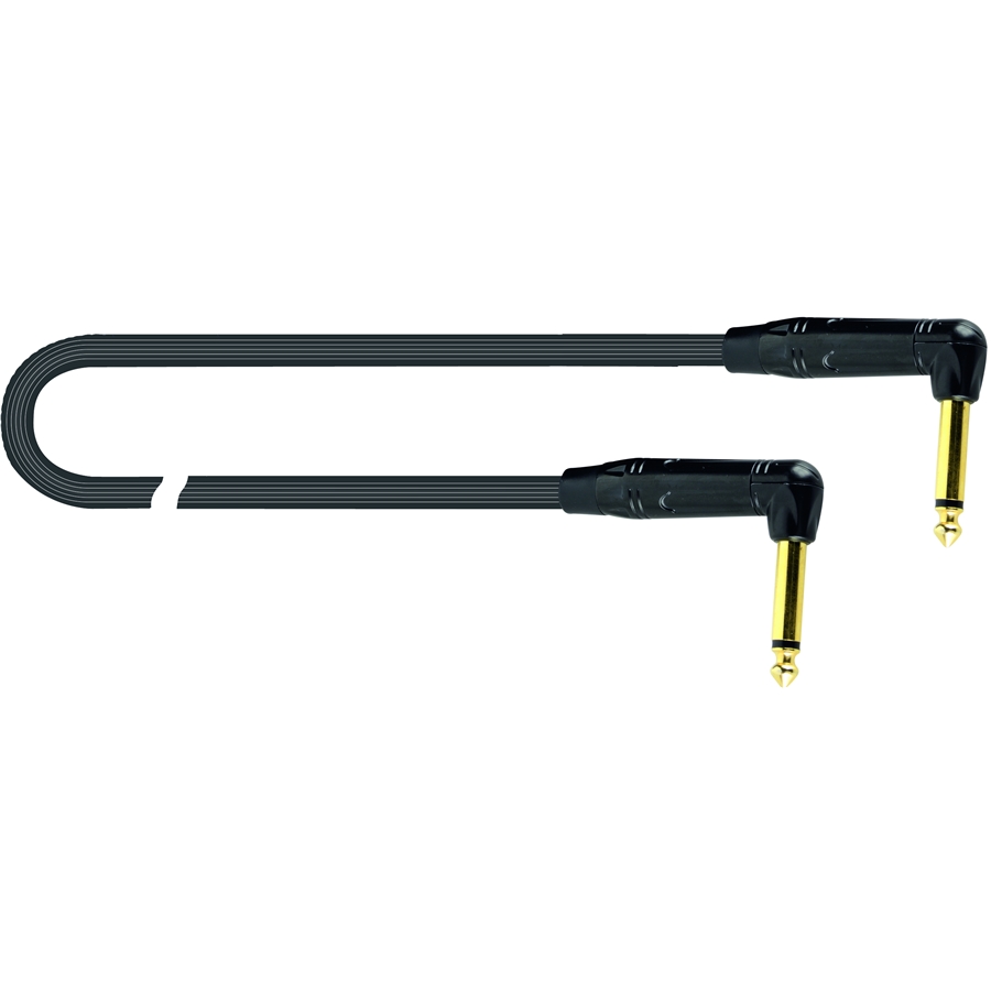 QUIK LOK JUST/2JR-0,3 CAVO JACK 6.3 TS MONO 90° / JACK 6.3 TS MONO 90° 0,3 MT QUIK LOK JUST/2JR-0,3 CAVO JACK 6.3 TS MONO 90° / JACK 6.3 TS MONO 90° 0,3 MT