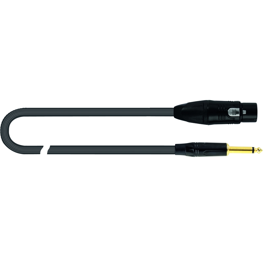 QUIK LOK JUST/FJM-2 CAVO CANNON XLR FEMMINA / JACK 6.3 TS MONO 2 MT QUIK LOK JUST/FJM-2 CAVO CANNON XLR FEMMINA / JACK 6.3 TS MONO 2 MT