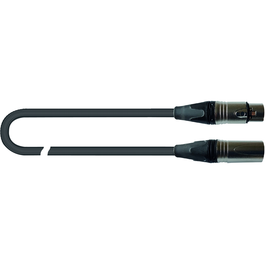 QUIK LOK JUST/MF-0,5 SL CAVO CANNON XLR MASCHIO / CANNON XLR FEMMINA 0,5 MT QUIK LOK JUST/MF-0,5 SL CAVO CANNON XLR MASCHIO / CANNON XLR FEMMINA 0,5 MT