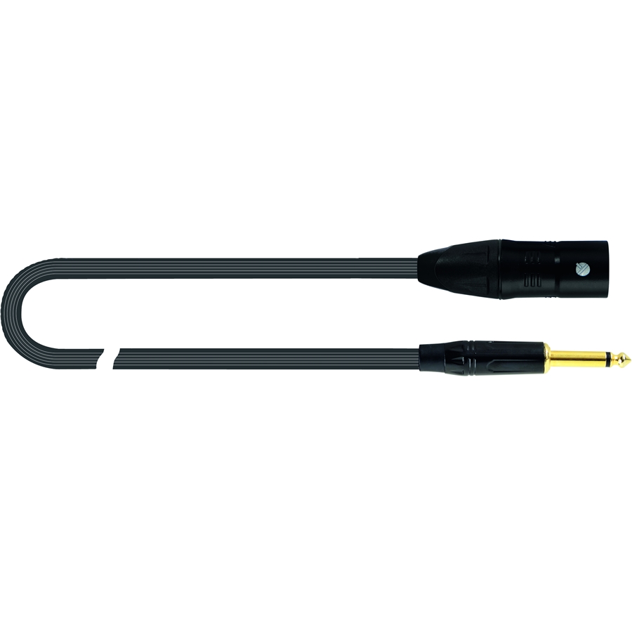 QUIK LOK JUST/MJM-5 CAVO CANNON XLR MASCHIO / JACK 6.3 TS MONO 5 MT QUIK LOK JUST/MJM-5 CAVO CANNON XLR MASCHIO / JACK 6.3 TS MONO 5 MT