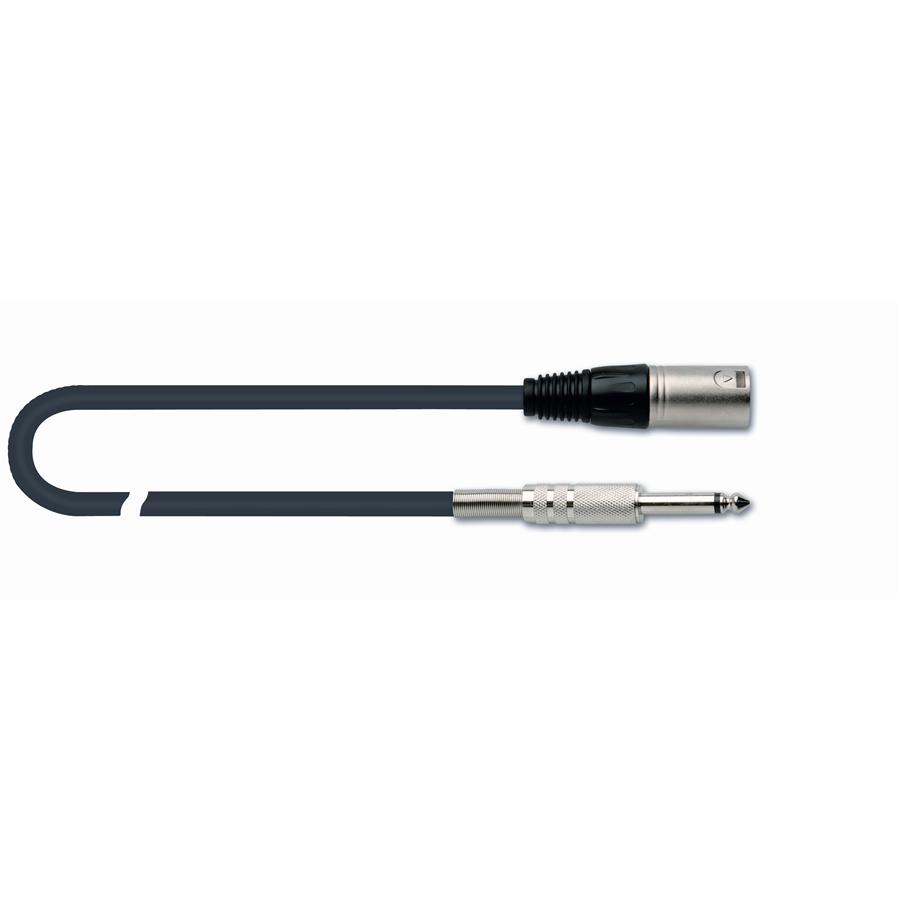 QUIK LOK MX/779-5 CANNON XLR MASCHIO / JACK 6.3 TS MONO 5 MT QUIK LOK MX/779-5 CANNON XLR MASCHIO / JACK 6.3 TS MONO 5 MT