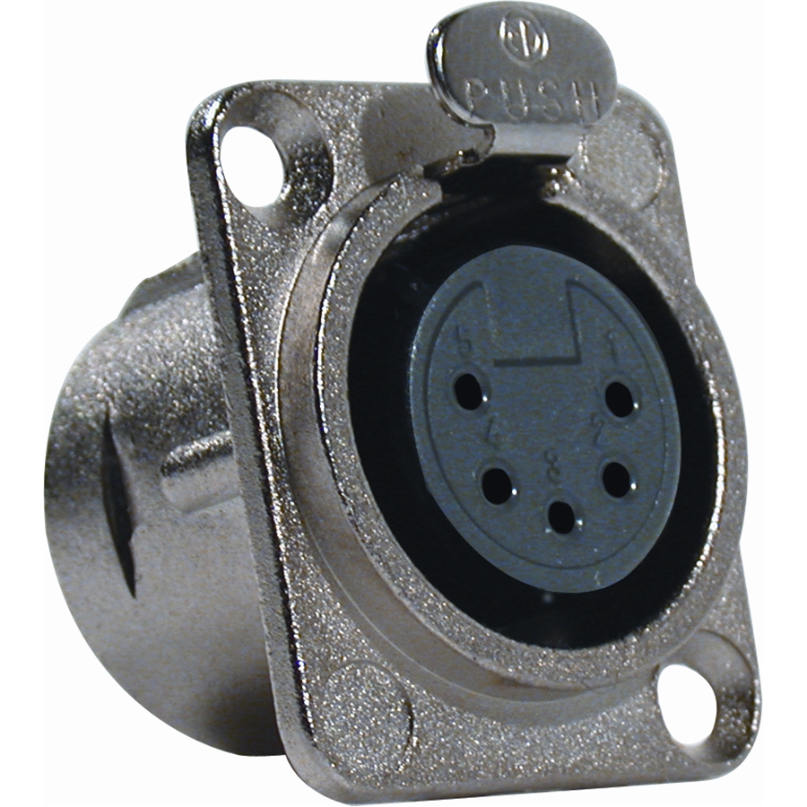 QUIK LOK NC/338-K XLR 5 POLI FEMMINA DA PANNELLO QUIK LOK NC/338-K XLR 5 POLI FEMMINA DA PANNELLO