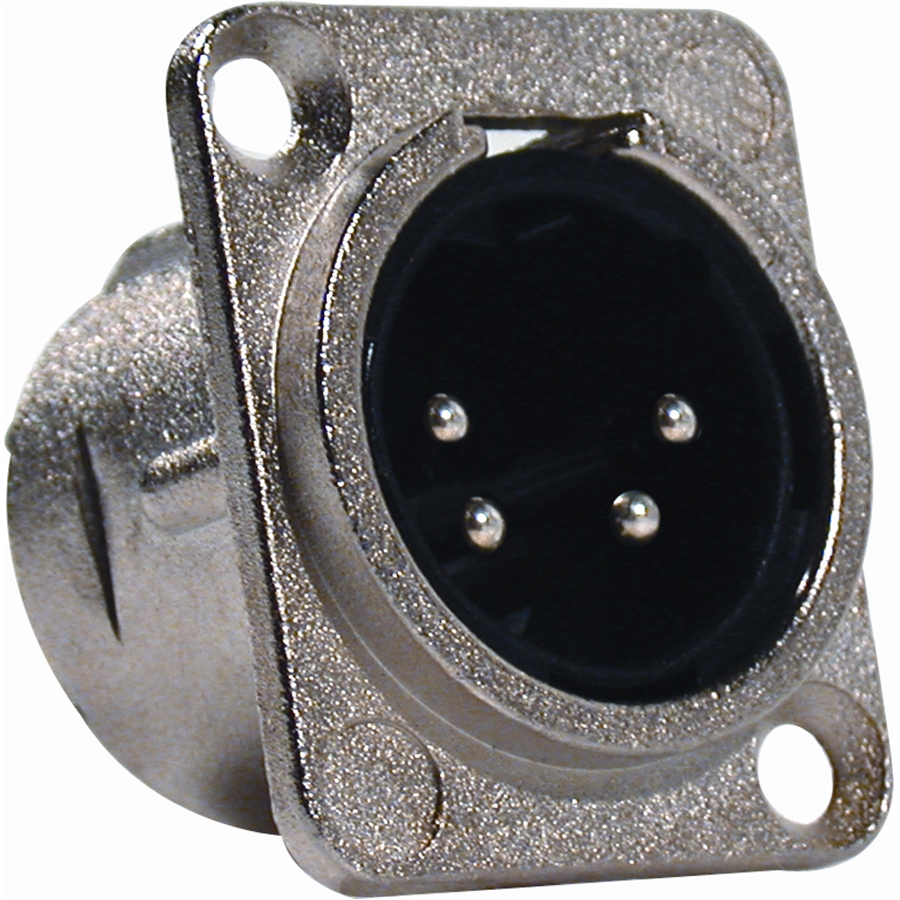 QUIK LOK NC/347-K XLR 4 POLI MASCHIO DA PANNELLO QUIK LOK NC/347-K XLR 4 POLI MASCHIO DA PANNELLO