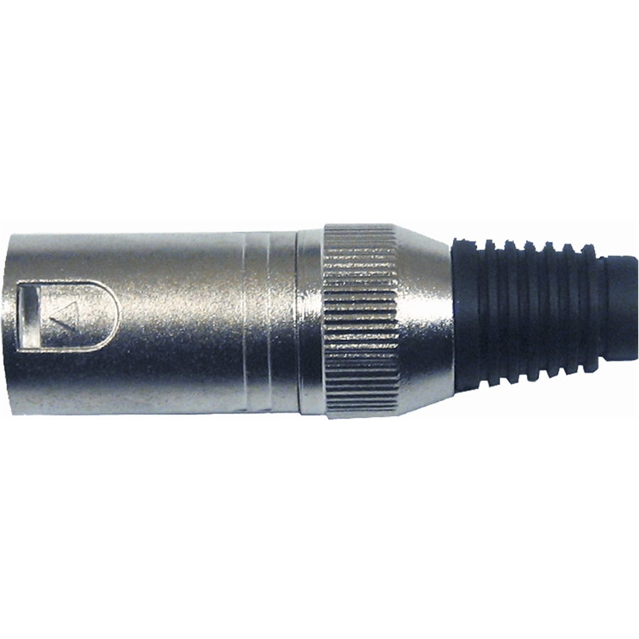 QUIK LOK NC/355-K CONNETTORE CANNON XLR 3 POLI MASCHIO IN METALLO QUIK LOK NC/355-K CONNETTORE CANNON XLR 3 POLI MASCHIO IN METALLO
