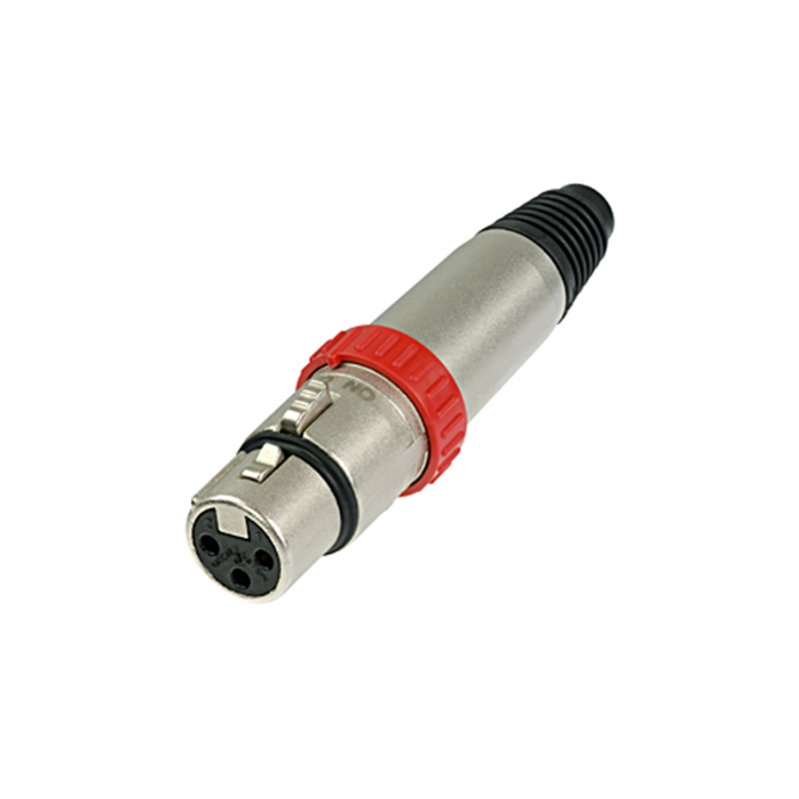 QUIK LOK NC/356 CANNON XLR 3 POLI FEMMINA NEUTRIK (NC3FXS) QUIK LOK NC/356 CANNON XLR 3 POLI FEMMINA NEUTRIK (NC3FXS)