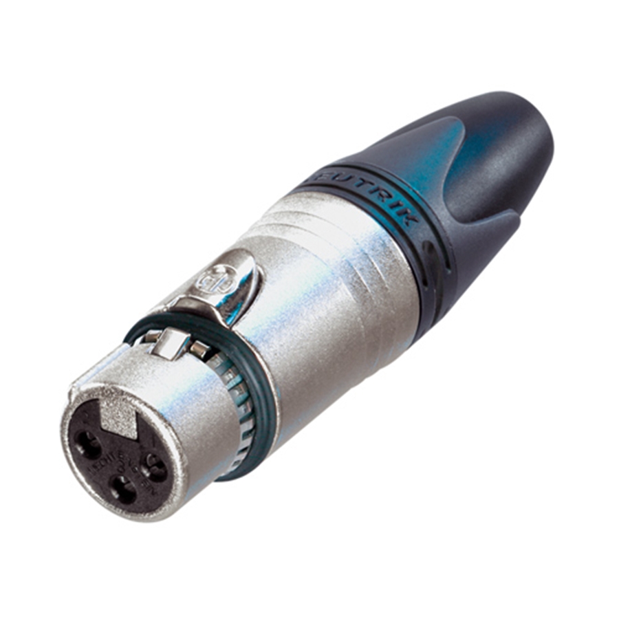 QUIK LOK NC/366 XLR 3 POLI FEMMINA NEUTRIK, FILTRO LC QUIK LOK NC/366 XLR 3 POLI FEMMINA NEUTRIK, FILTRO LC