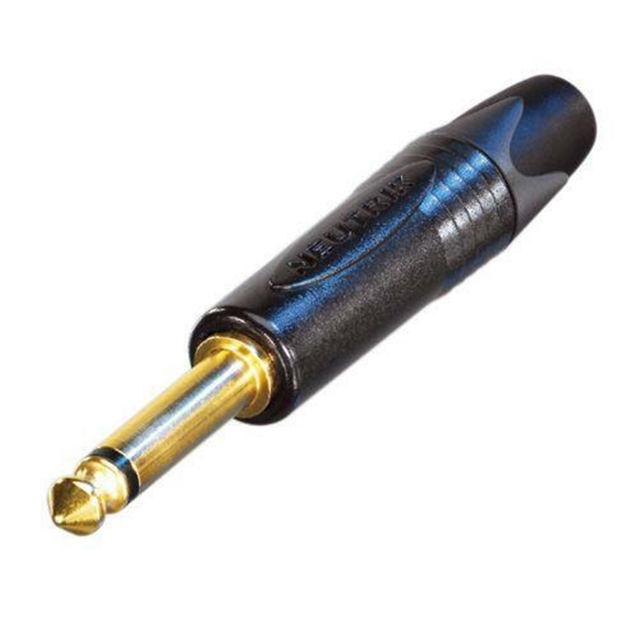 QUIK LOK NC/368 BKGD JACK TS MONO 6.3 NEUTRIK (NP2X-B) QUIK LOK NC/368 BKGD JACK TS MONO 6.3 NEUTRIK (NP2X-B)