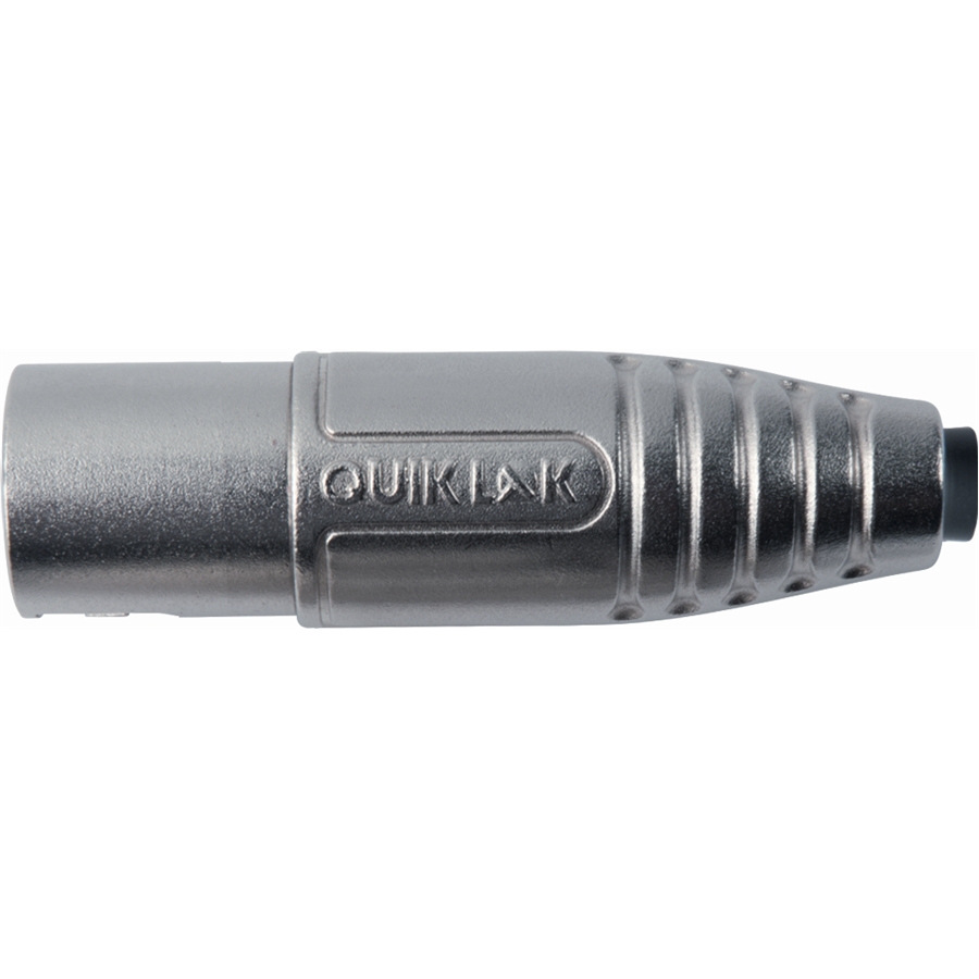 QUIK LOK NC/555-K CONNETTORE CANNON XLR 3 POLI MASCHIO HEAVY DUTY QUIK LOK NC/555-K CONNETTORE CANNON XLR 3 POLI MASCHIO HEAVY DUTY