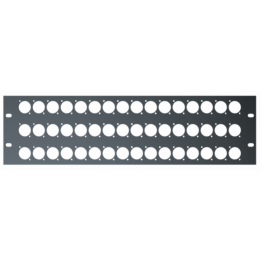 QUIK LOK RS/297 PANNELLO RACK 19" PREFORATO DA 3 UNITà QUIK LOK RS/297 PANNELLO RACK 19" PREFORATO DA 3 UNITà