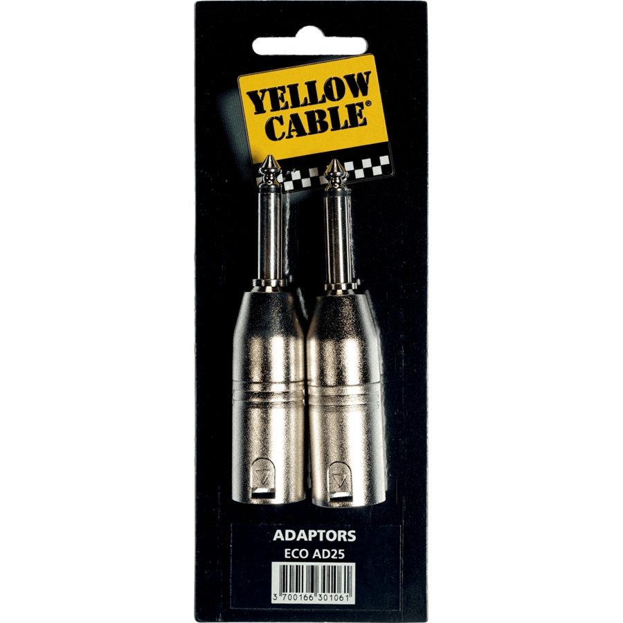 5-yellow-cable-ad25-adattatore-jack-mono-maschio-xlr-maschio-2-pcs-18400157_0