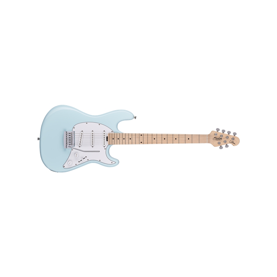 Sterling by MusicMan Cutlass SSS Daphne Blue