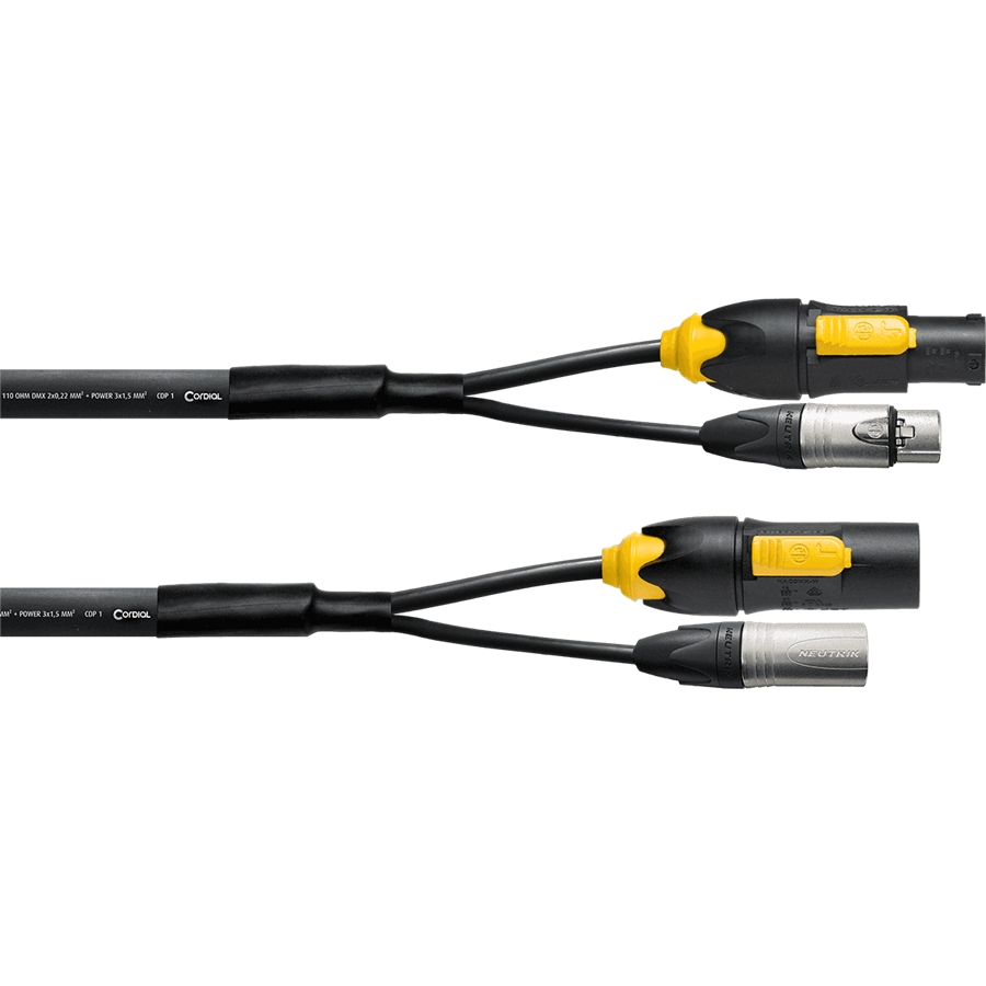 CORDIAL CPH 1.5 DMX 1-5 PWR 1-25 TRUE 1 CORDIAL CPH 1.5 DMX 1-5 PWR 1-25 TRUE 1