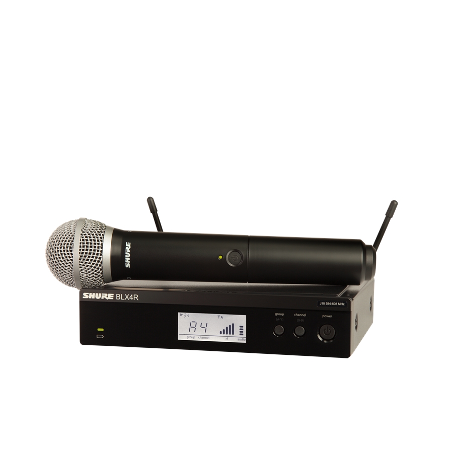 Shure BLX24RE-PG58 Sistema wireless BLX4RE. BLX2/PG58. WA371. (M17)