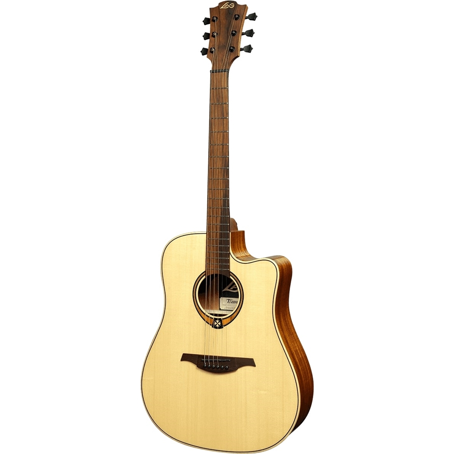 LAG T88DCE Chitarra Acustica Dreadnought Cutaway EQ