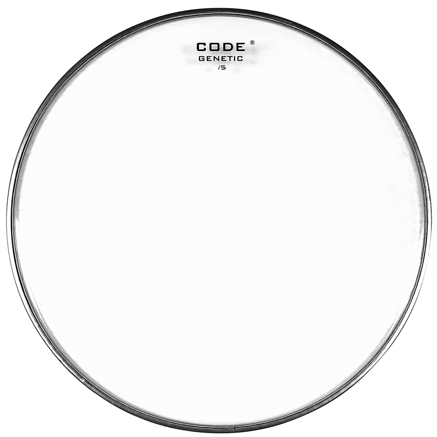 CODE HEADS DRUM GENETIC PELLE TRASPARENTE 14 CODE HEADS DRUM GENETIC PELLE TRASPARENTE 14