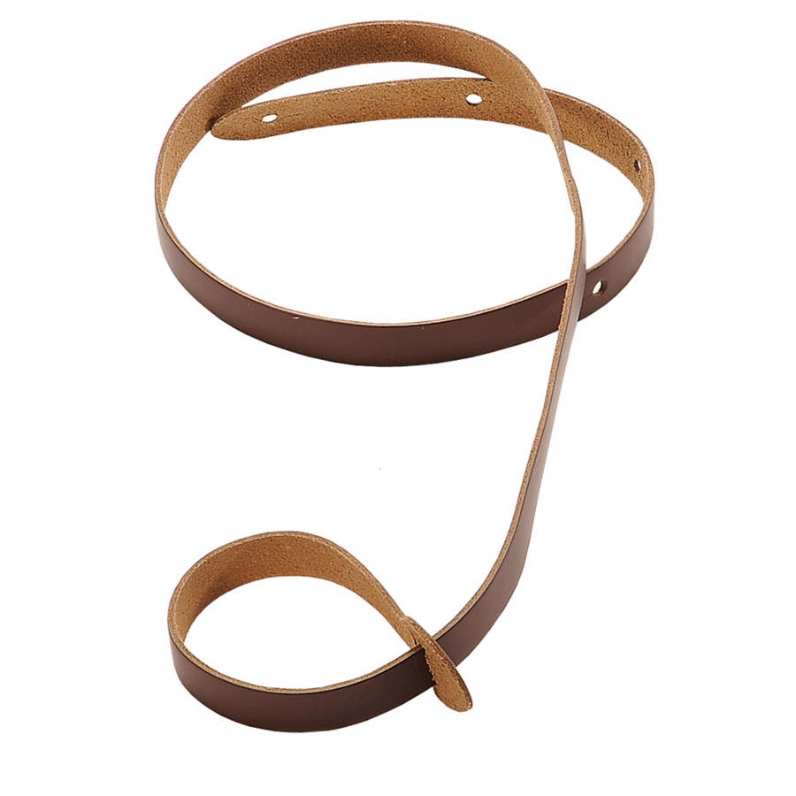 Levy's M19-BRN Tracolla per mandolino in pelle Brown 3/4"