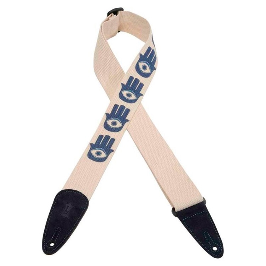 Levy's MC8LCD-001 Tracolla in cotone Lucid Dream Mano di Fatima 2"