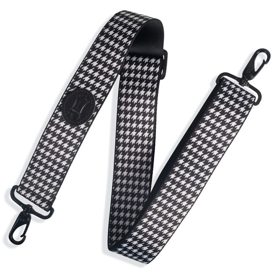 Levy's MCP-001 Tracolla in poliestere Houndstooth 2"