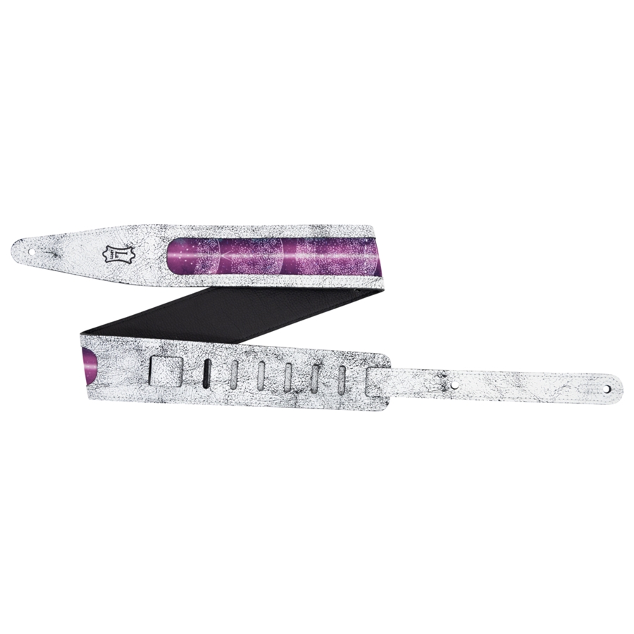 LEVY'S MG317ZB-WHT TRACOLLA IN PELLE CON STAMPA COSMIC WINDOW CUT OUT WHITE BOTEGA 2 1/2 LEVY'S MG317ZB-WHT TRACOLLA IN PELLE CON STAMPA COSMIC WINDOW CUT OUT WHITE BOTEGA 2 1/2