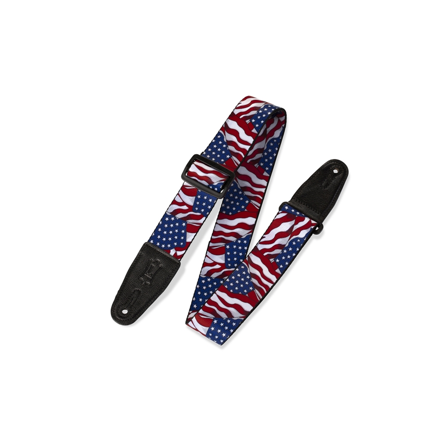 Levy's MP-09 Tracolla in poliestere US Flag 2"