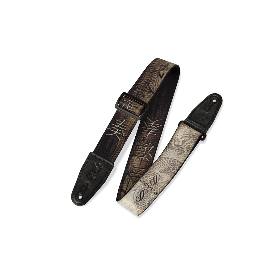 Levy's MPD2-012 Tracolla in poliestere Brown Dragon 2"