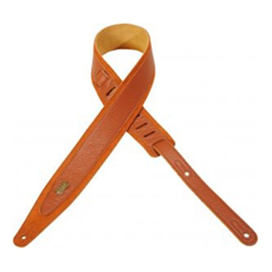 Levy's MS317CO-HNY Tracolla in pelle scamosciata con inserto in pelle Honey 2 1/2"