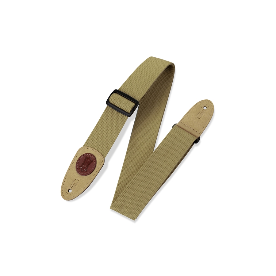 Levy's MSSC8-TAN Tracolla in cotone Tan 2"