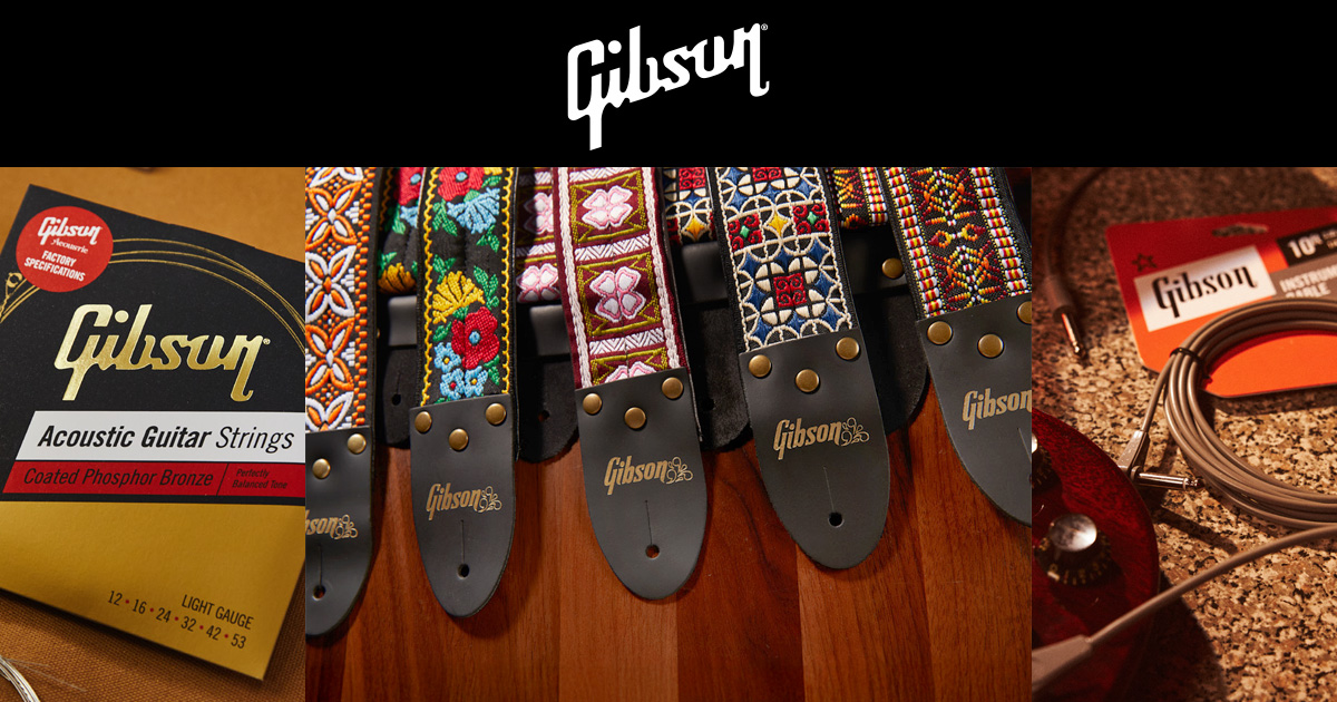 Gibson Accessories è il catalogo di accessori per chitarra e basso, oltre che prodotti lifestyle, del leggendario marchio americano.