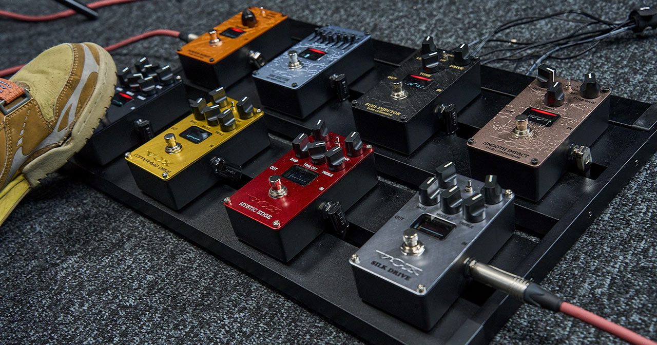 Scopri tutti i pedali della serie Valvenergy di Vox