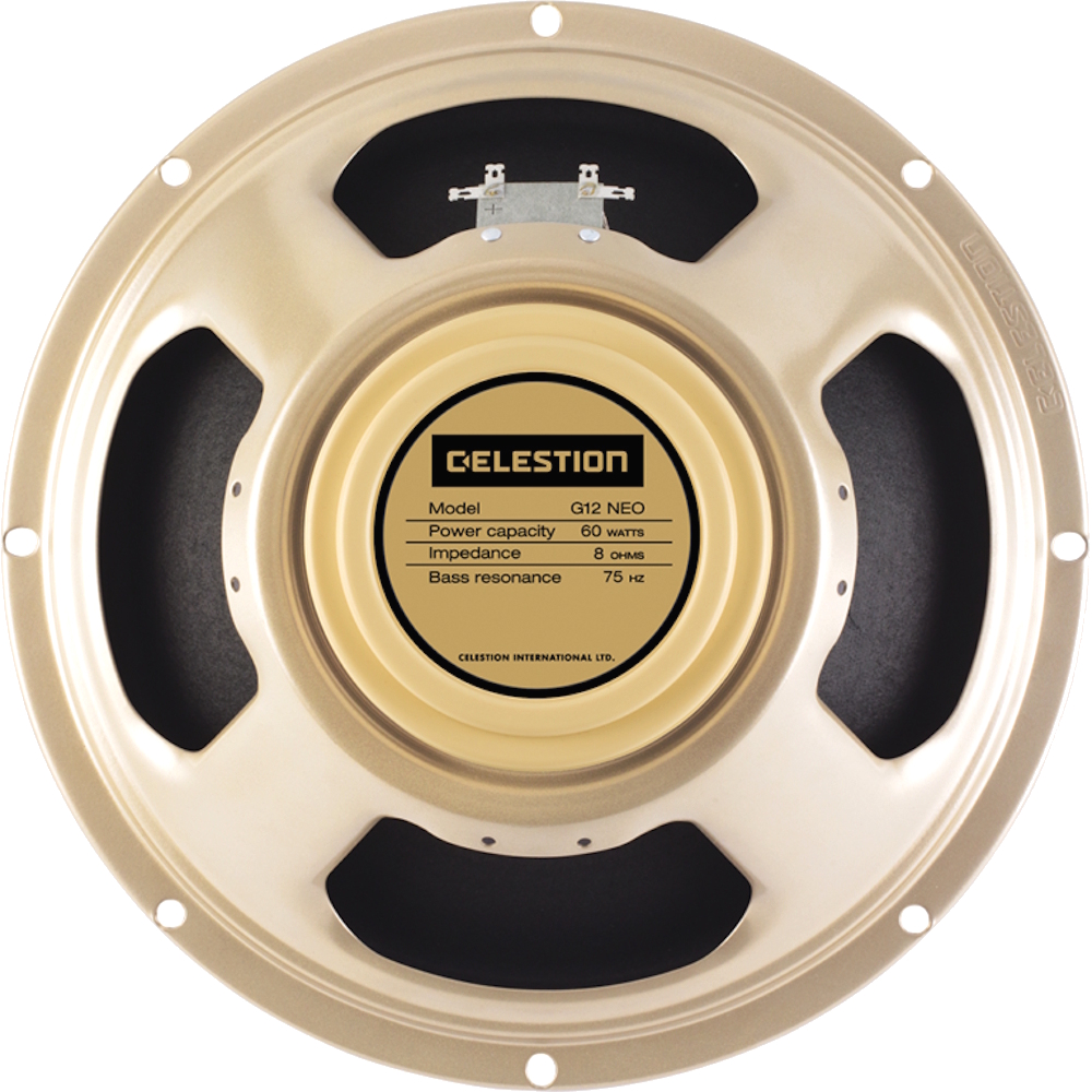 CELESTION G12 NEO CREAMBACK 12" 60W 16OHM CELESTION G12 NEO CREAMBACK 12" 60W 16OHM