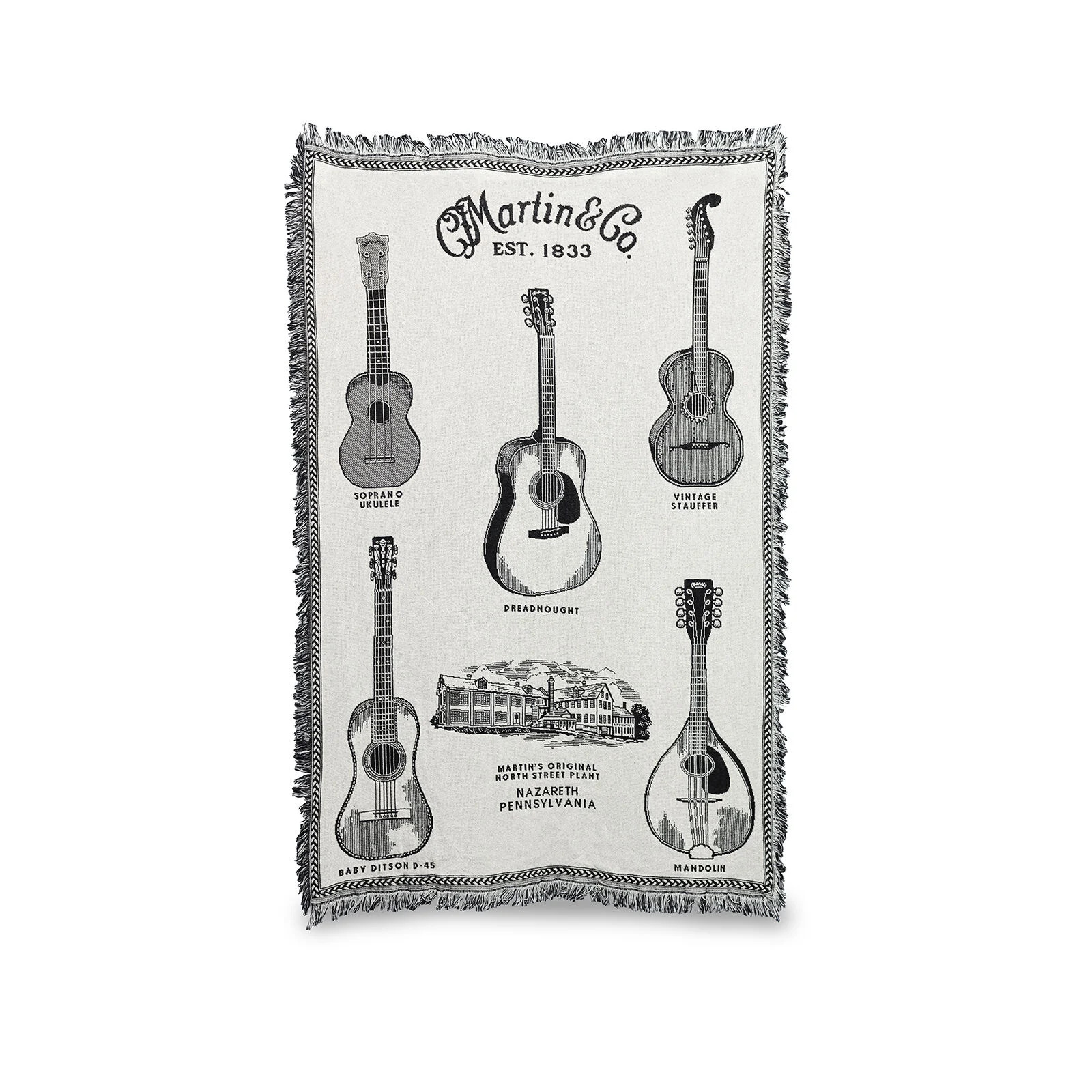 MARTIN 18N0340 MARTIN WOVEN BLANKET MARTIN 18N0340 MARTIN WOVEN BLANKET