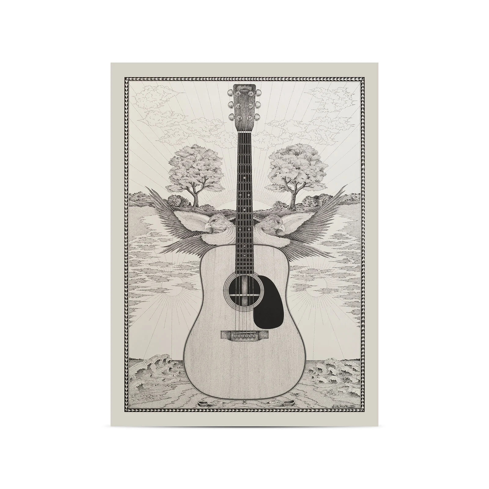 MARTIN 18ZDB D-28 POSTER MARTIN 18ZDB D-28 POSTER