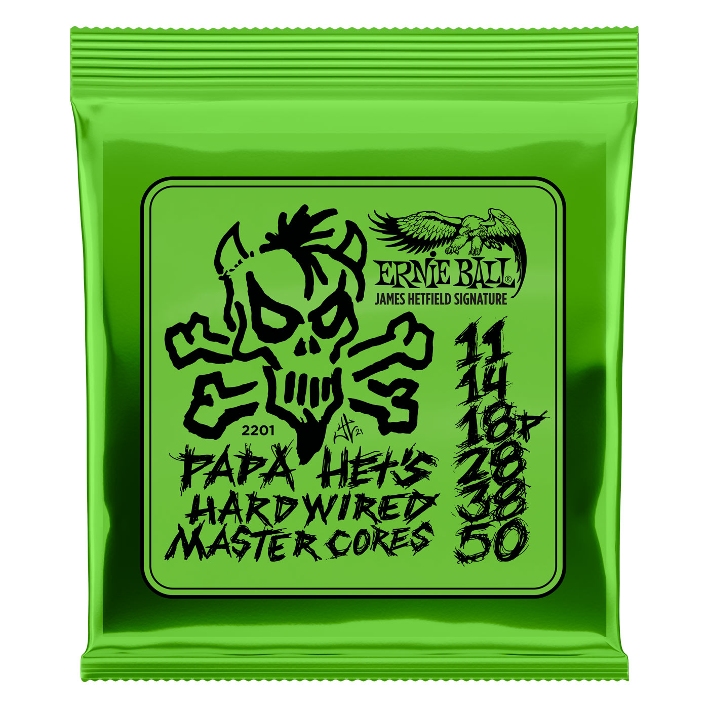 Ernie Ball 2201 Papa Het’s Hardwired Master Cores 11-50