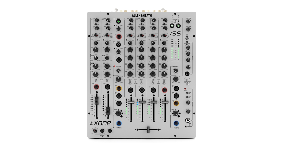 Allen & Heath XONE:96 mixer analogico per club e DJ con doppia interfaccia audio USB