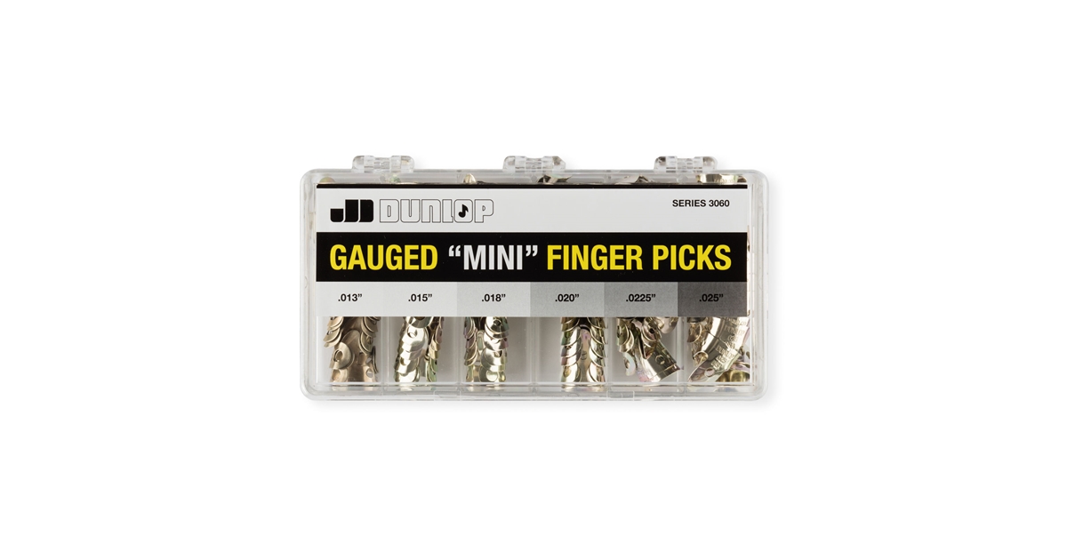 Dunlop 3060 N/S MINI FINGER - CABINET 120 PLETTRI
