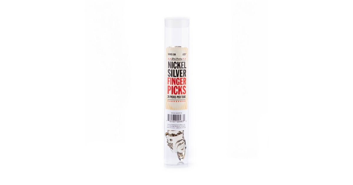 DUNLOP 33R N/S FINGER .0225 - TUBO 20 PLETTRI DUNLOP 33R N/S FINGER .0225 - TUBO 20 PLETTRI