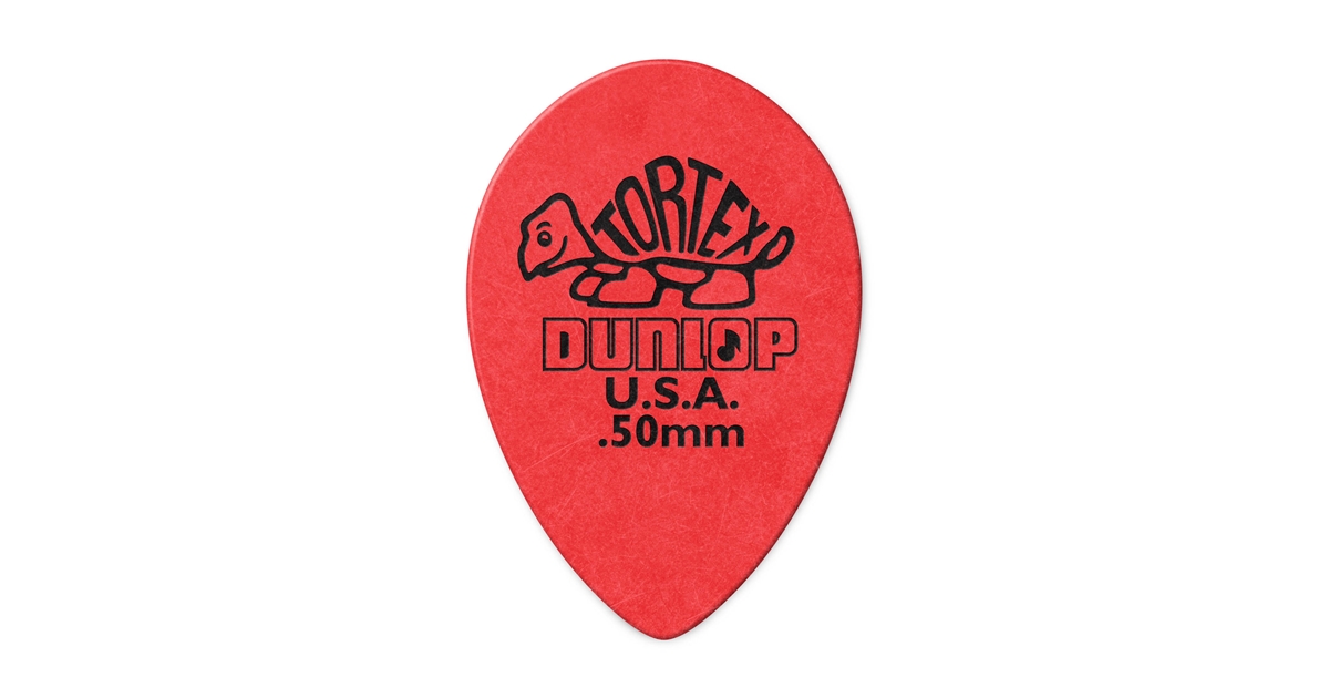 DUNLOP 423R.50 SMALL TEAR DROP RED DUNLOP 423R.50 SMALL TEAR DROP RED
